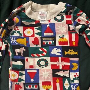Hanna Andersson Kids Christmas Pajamas Size 5
